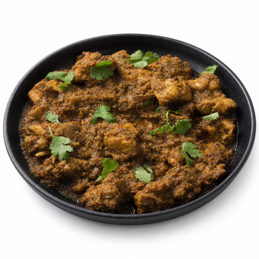 KARAIKUDI CHICKEN CURRY.